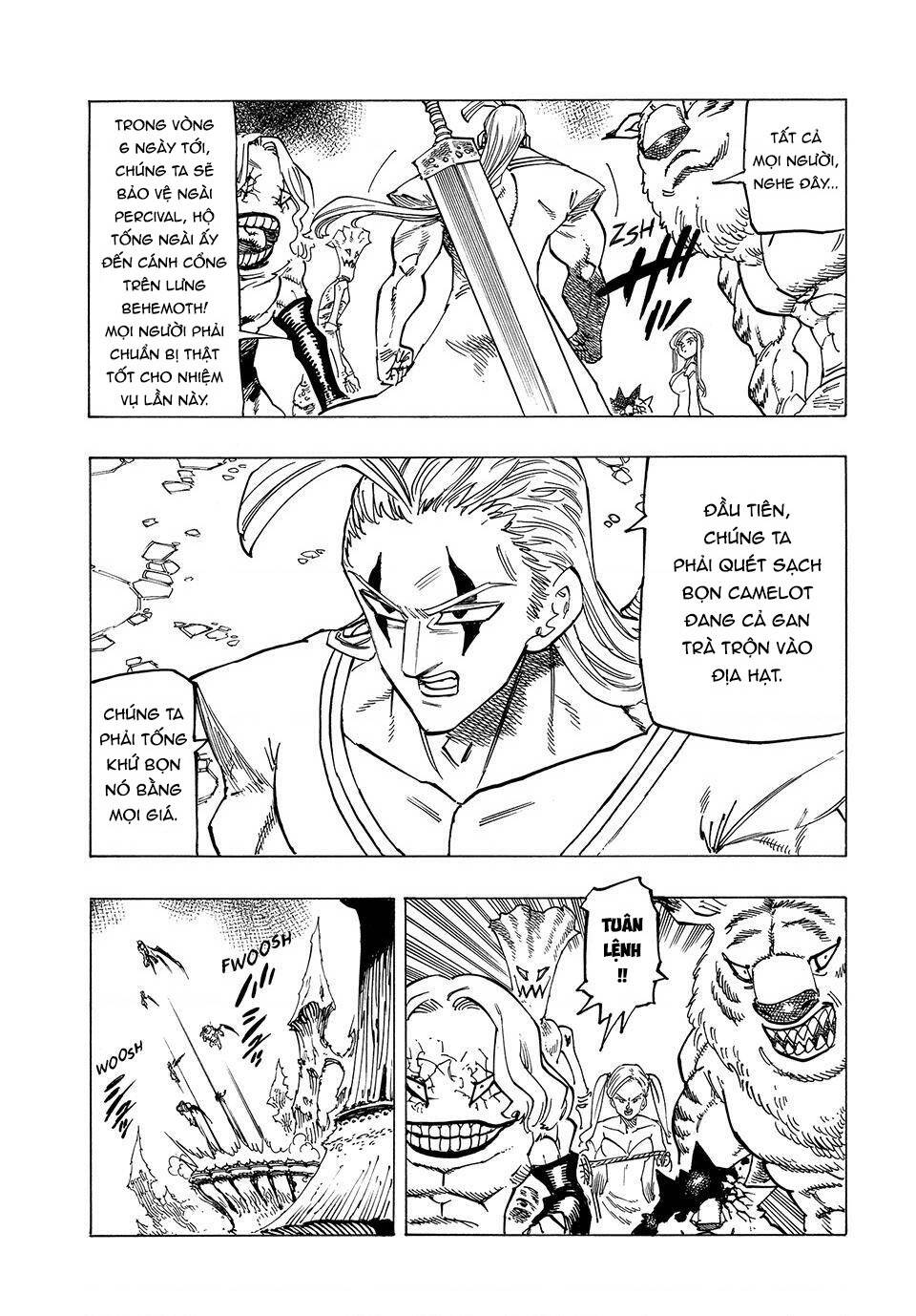 Tứ Kỵ Sĩ Khải Huyền Chapter 112 - Trang 2