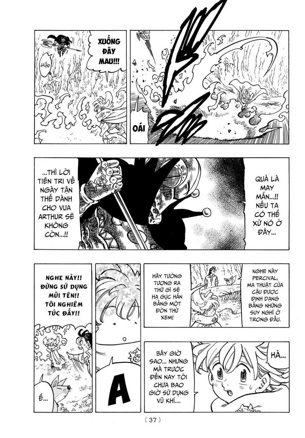 Tứ Kỵ Sĩ Khải Huyền Chapter 12 - Trang 2