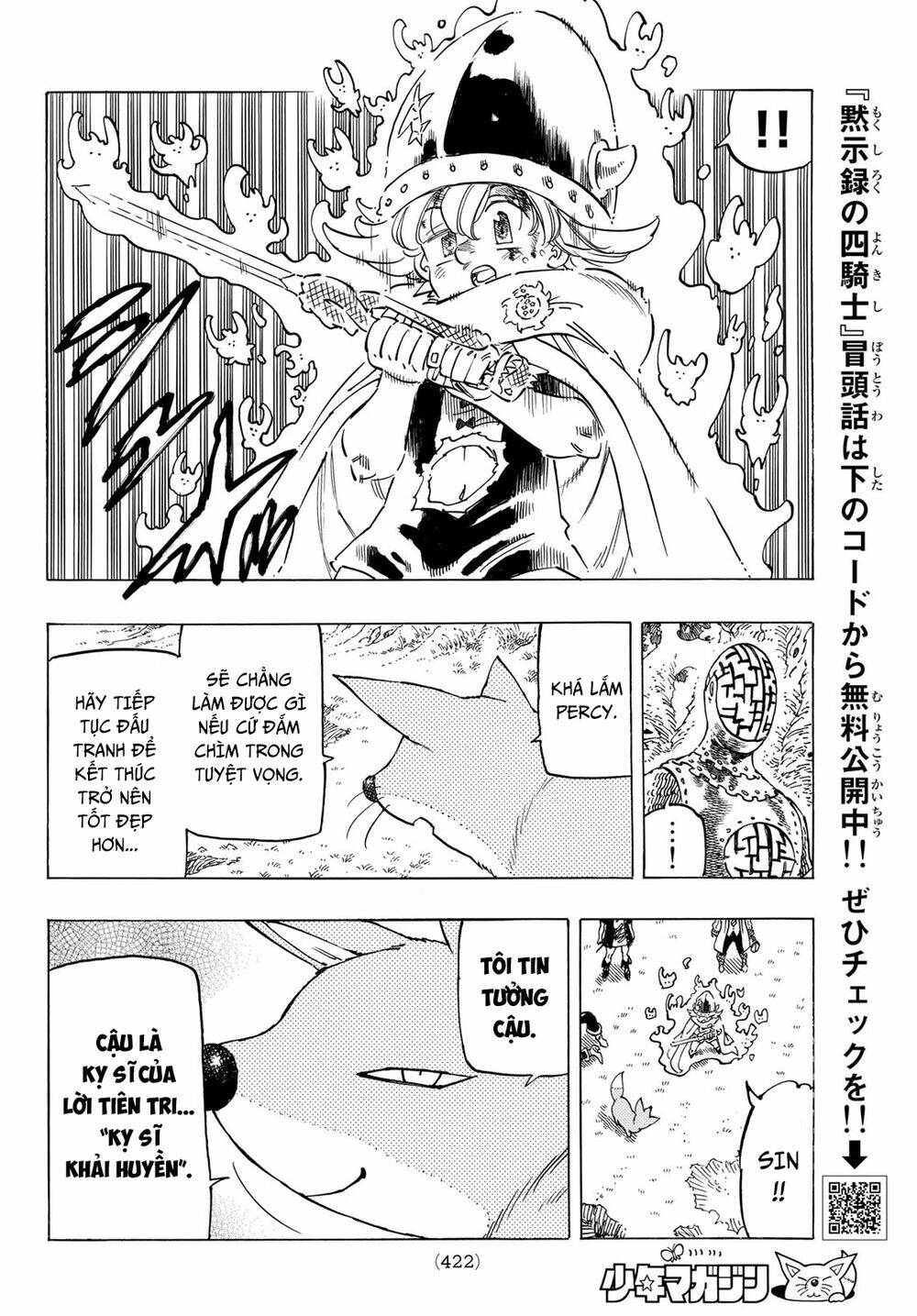 Tứ Kỵ Sĩ Khải Huyền Chapter 47 - Trang 2