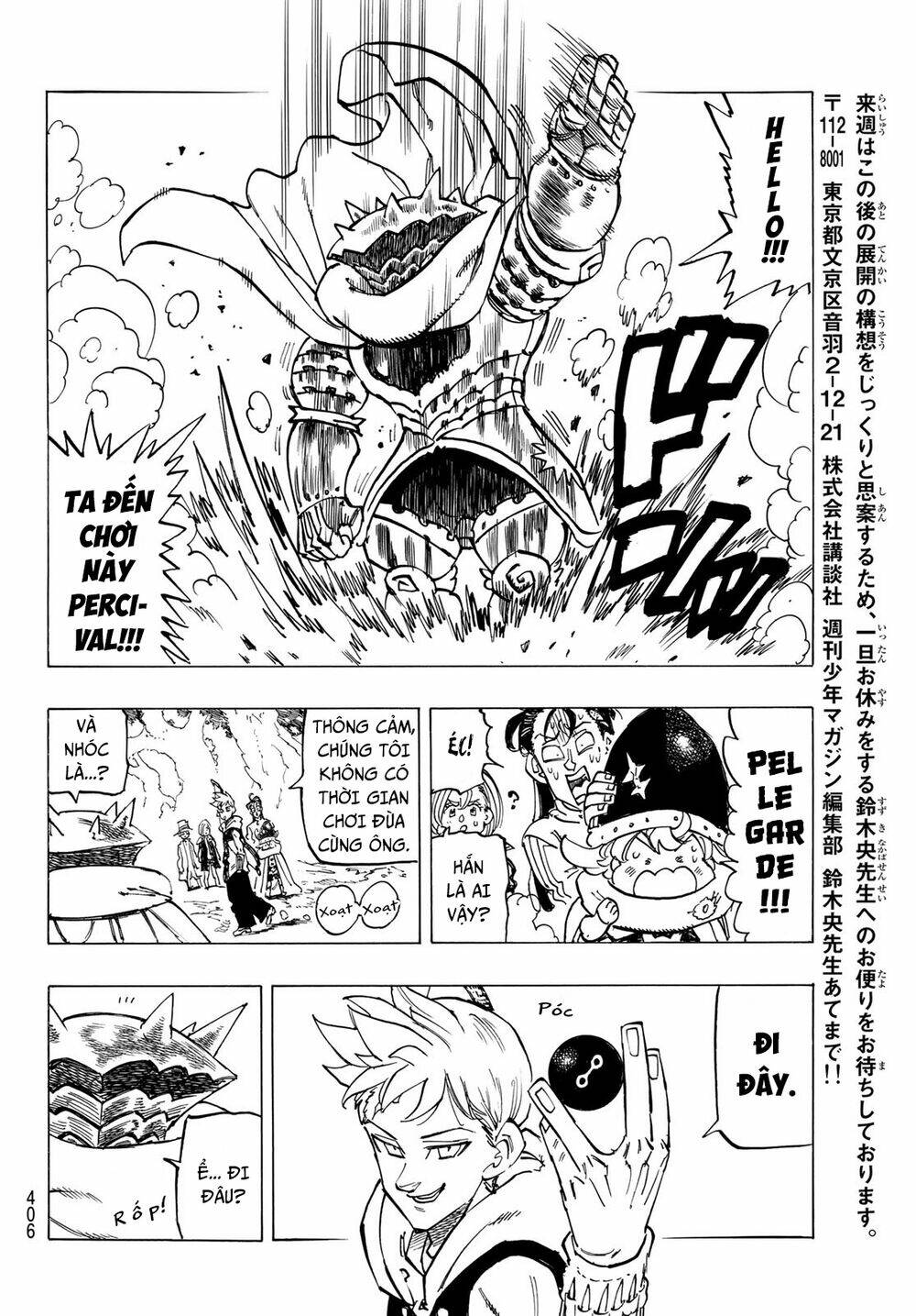 Tứ Kỵ Sĩ Khải Huyền Chapter 50 - Trang 2