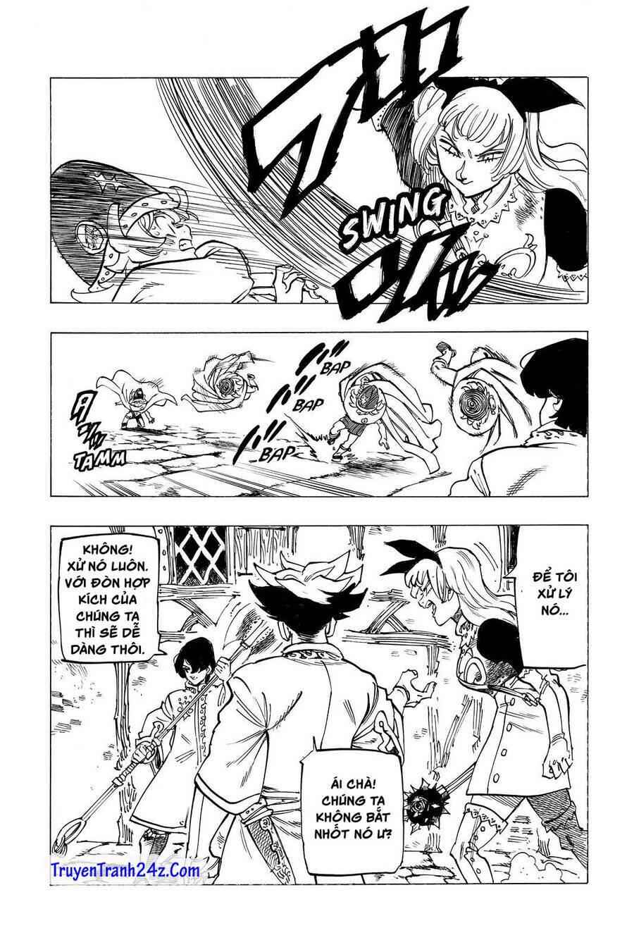 Tứ Kỵ Sĩ Khải Huyền Chapter 53 - Trang 2