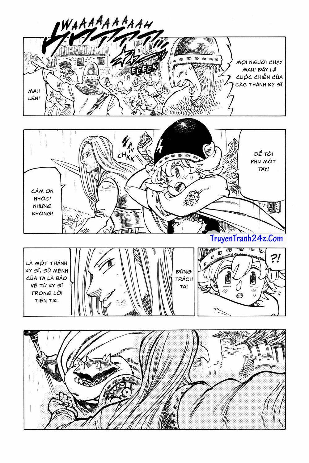 Tứ Kỵ Sĩ Khải Huyền Chapter 60 - Trang 2