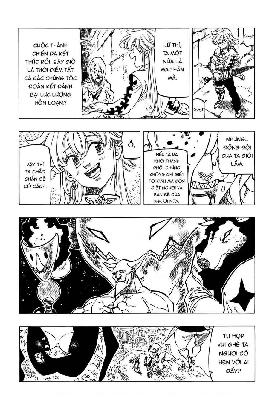 Tứ Kỵ Sĩ Khải Huyền Chapter 97 - Trang 2