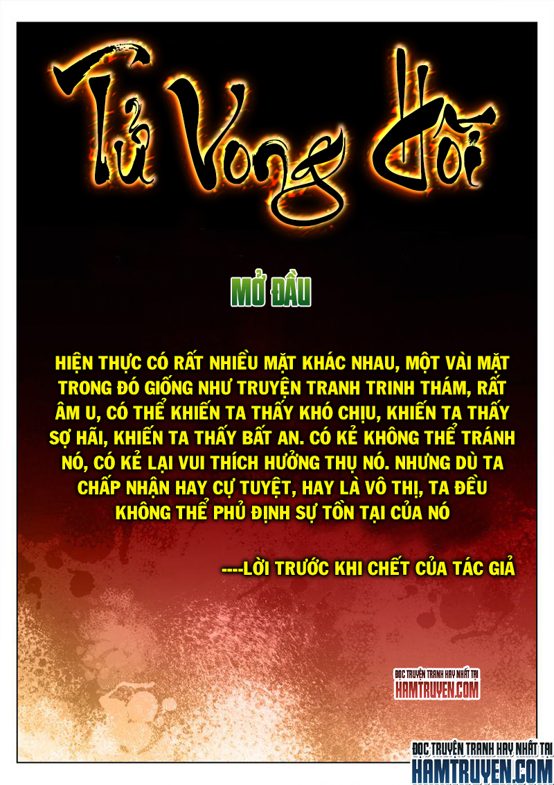 Tử Vong Hồi Chapter 3 - Trang 2