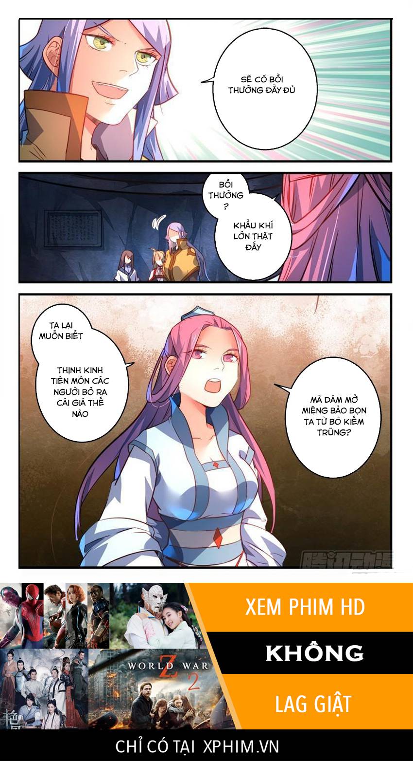 Tung Tiền Hữu Tọa Linh Kiếm Sơn Chapter 319 - Trang 2