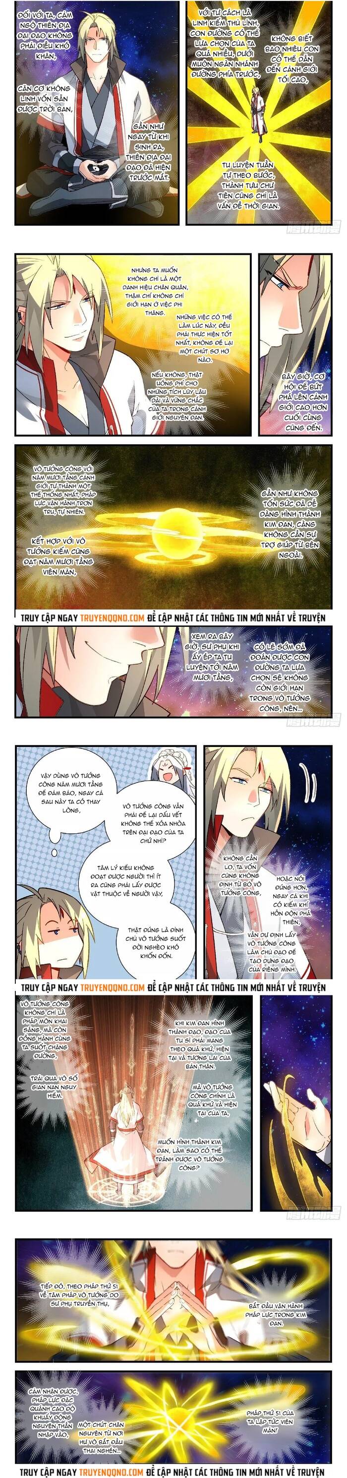 Tung Tiền Hữu Tọa Linh Kiếm Sơn Chapter 587 - Trang 2