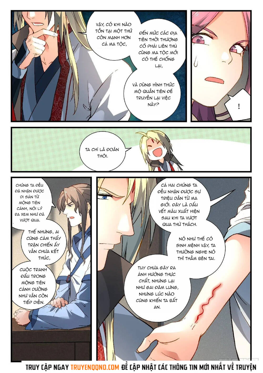 Tung Tiền Hữu Tọa Linh Kiếm Sơn Chapter 588 - Trang 2