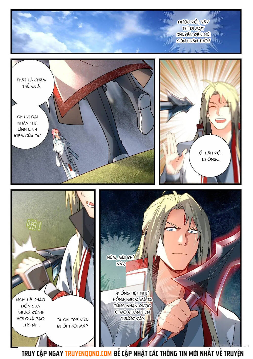 Tung Tiền Hữu Tọa Linh Kiếm Sơn Chapter 588 - Trang 2