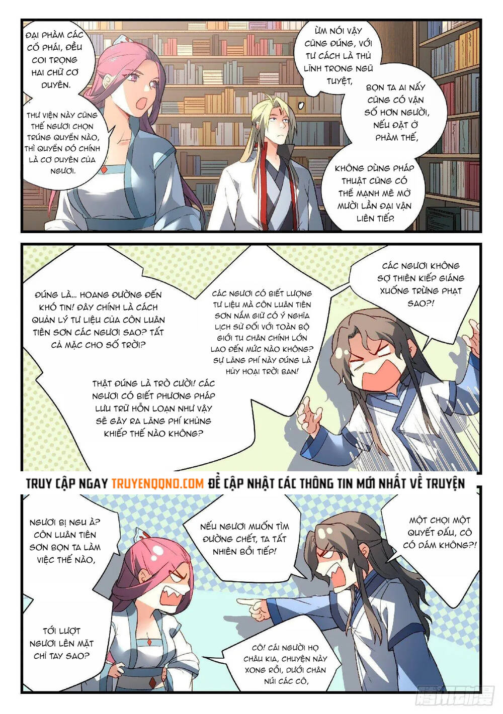 Tung Tiền Hữu Tọa Linh Kiếm Sơn Chapter 589 - Trang 2