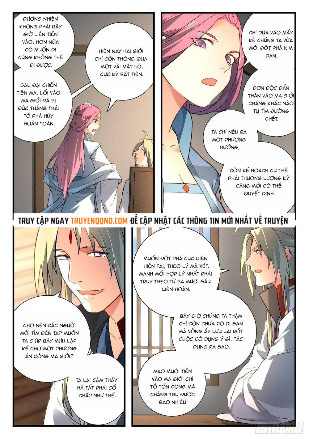 Tung Tiền Hữu Tọa Linh Kiếm Sơn Chapter 589 - Trang 2