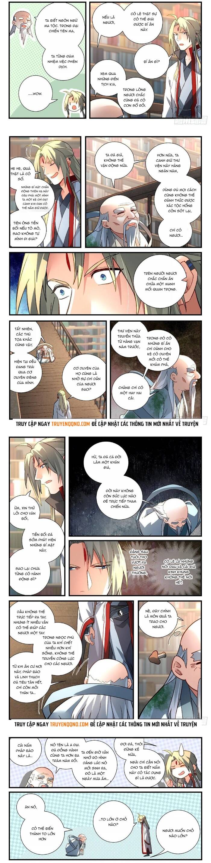 Tung Tiền Hữu Tọa Linh Kiếm Sơn Chapter 591 - Trang 2