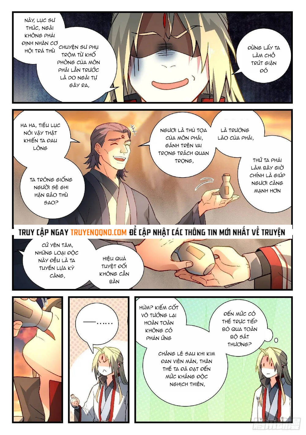 Tung Tiền Hữu Tọa Linh Kiếm Sơn Chapter 593 - Trang 2