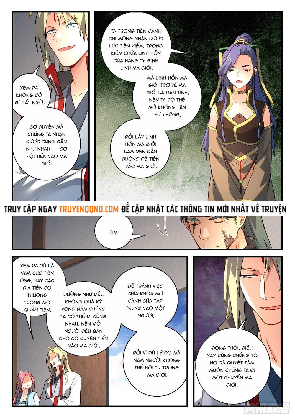 Tung Tiền Hữu Tọa Linh Kiếm Sơn Chapter 594 - Trang 2