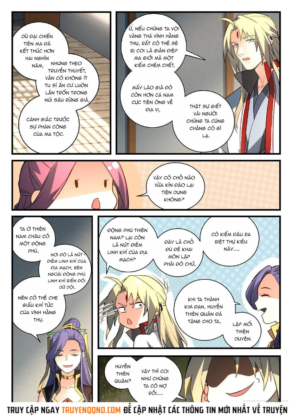 Tung Tiền Hữu Tọa Linh Kiếm Sơn Chapter 594 - Trang 2