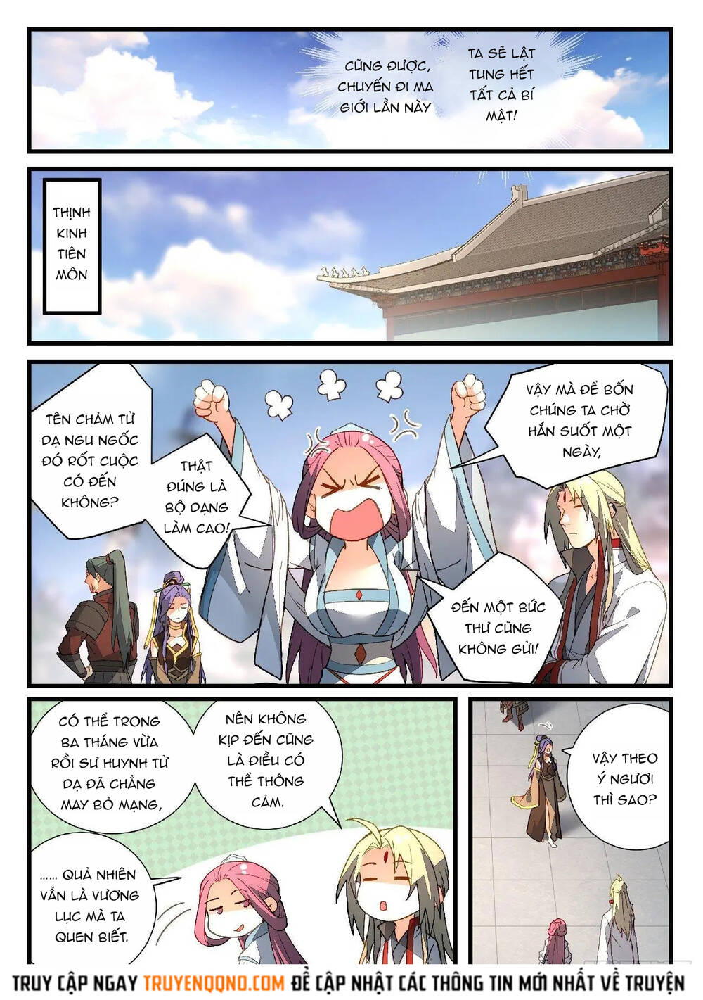 Tung Tiền Hữu Tọa Linh Kiếm Sơn Chapter 594 - Trang 2