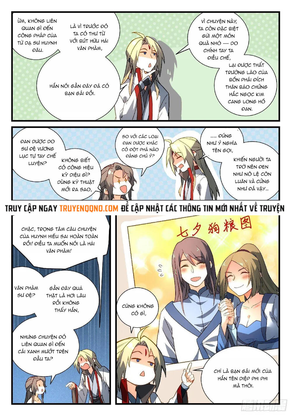 Tung Tiền Hữu Tọa Linh Kiếm Sơn Chapter 594 - Trang 2