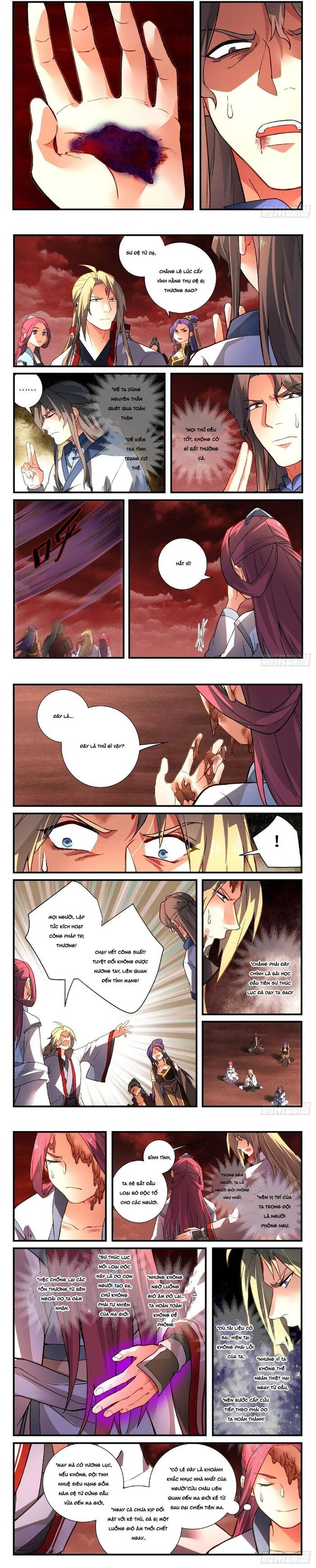 Tung Tiền Hữu Tọa Linh Kiếm Sơn Chapter 595 - Trang 2