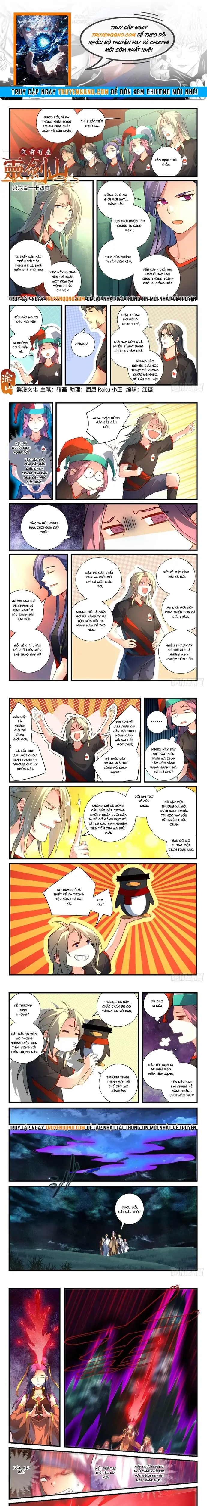 Tung Tiền Hữu Tọa Linh Kiếm Sơn Chapter 613 - Trang 2