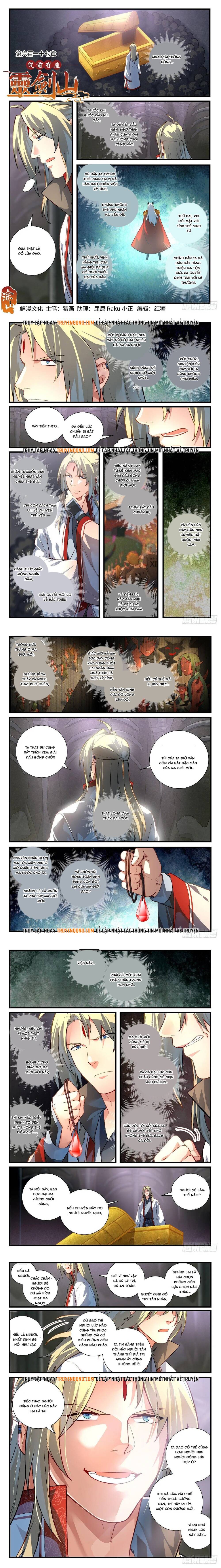 Tung Tiền Hữu Tọa Linh Kiếm Sơn Chapter 616 - Trang 2