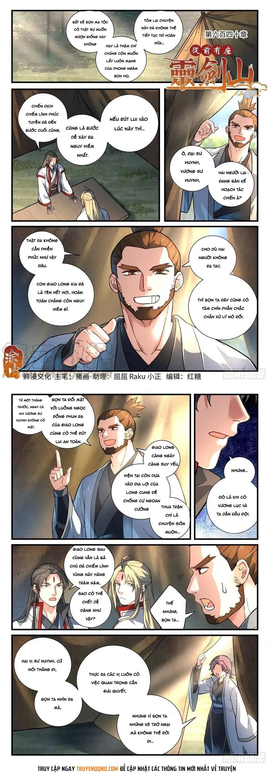 Tung Tiền Hữu Tọa Linh Kiếm Sơn Chapter 639 - Trang 2