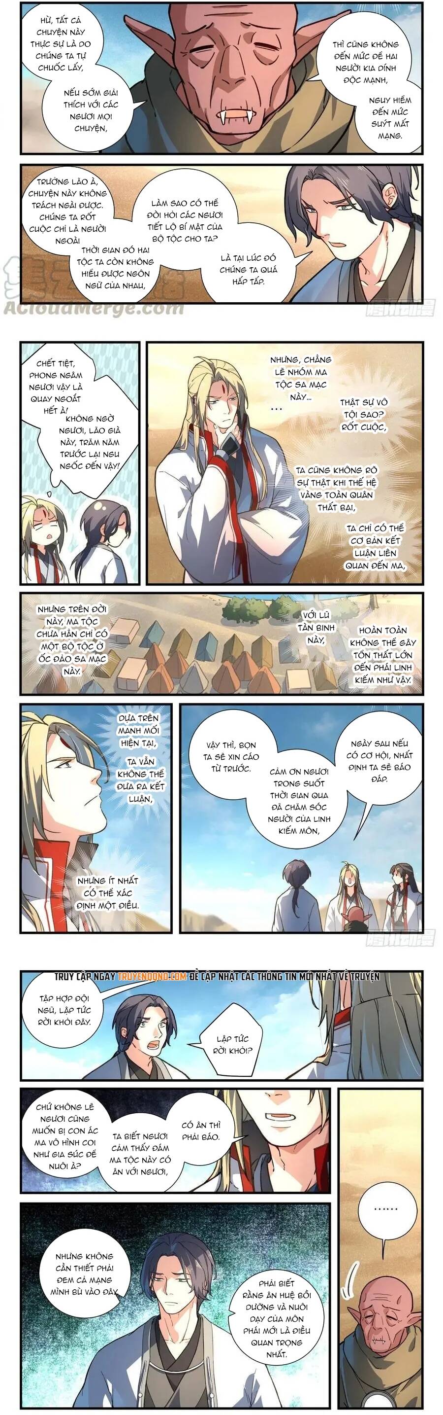 Tung Tiền Hữu Tọa Linh Kiếm Sơn Chapter 641 - Trang 2