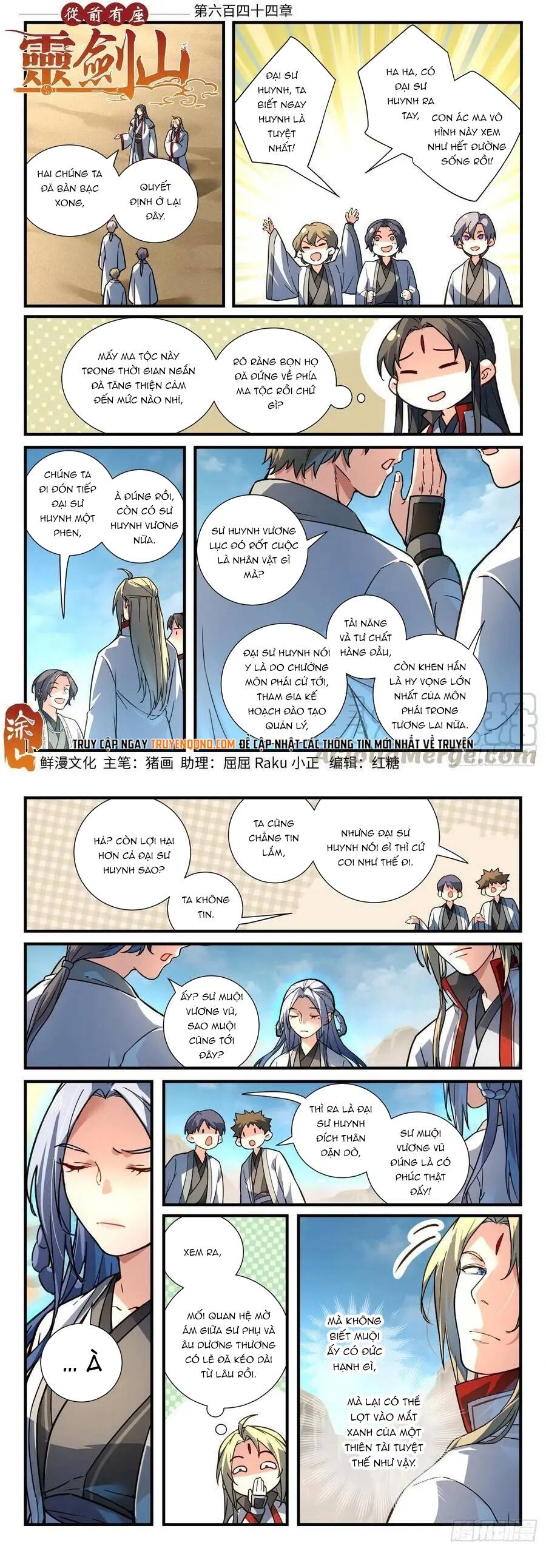 Tung Tiền Hữu Tọa Linh Kiếm Sơn Chapter 643 - Trang 2