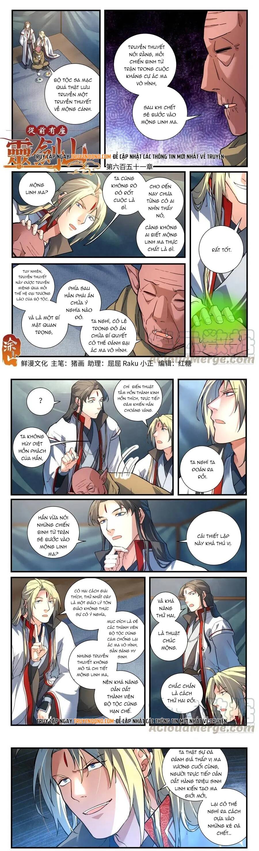 Tung Tiền Hữu Tọa Linh Kiếm Sơn Chapter 650 - Trang 2