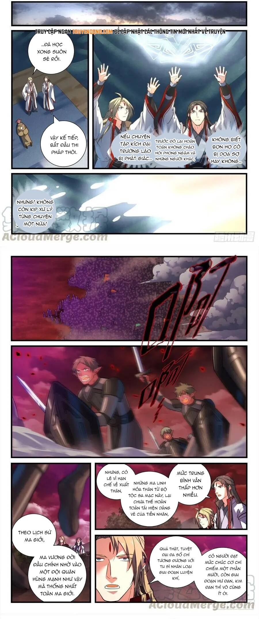 Tung Tiền Hữu Tọa Linh Kiếm Sơn Chapter 650 - Trang 2