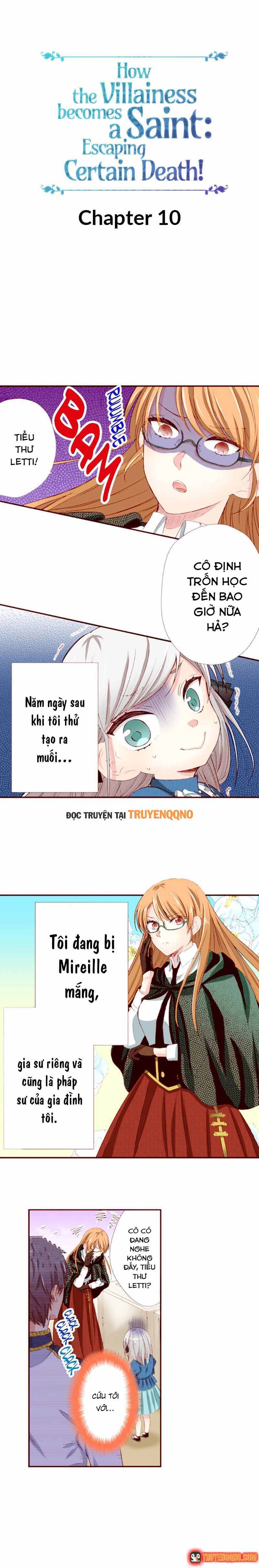 Tuy Là Ác Nữ Nhưng Tôi Quyết Thành Thánh Nữ Để Né Cờ Chết Chapter 10 - Trang 2