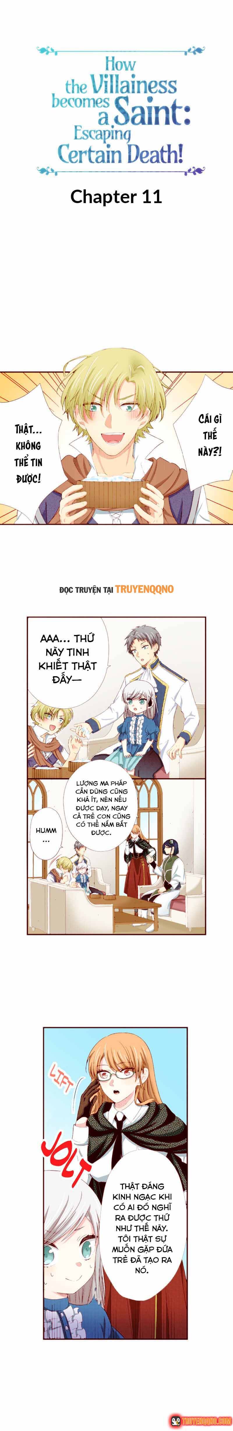 Tuy Là Ác Nữ Nhưng Tôi Quyết Thành Thánh Nữ Để Né Cờ Chết Chapter 11 - Trang 2