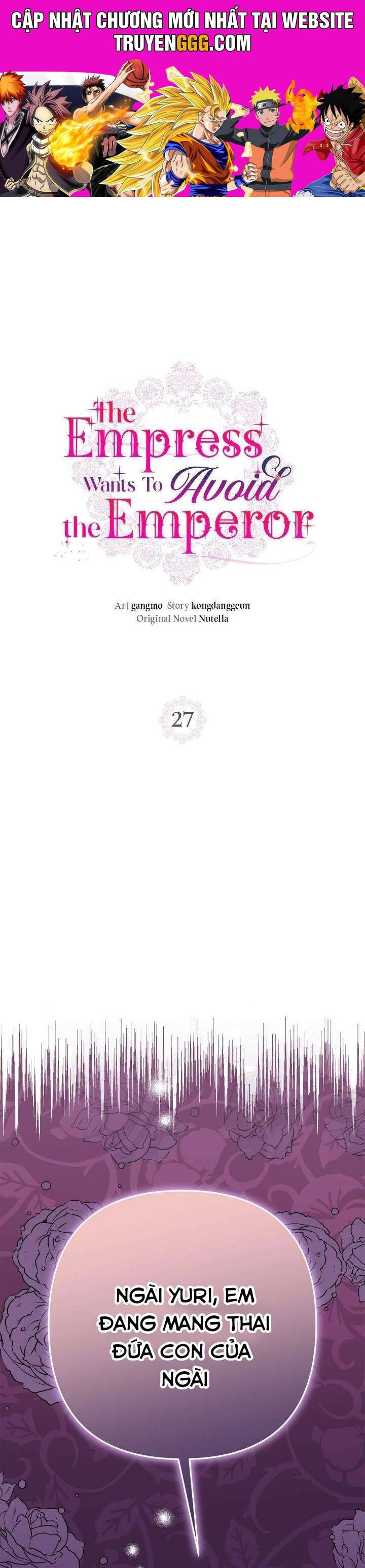 Tuy Là Hoàng Hậu, Nhưng Tôi Muốn Né Hoàng Đế Chapter 27 - Trang 2