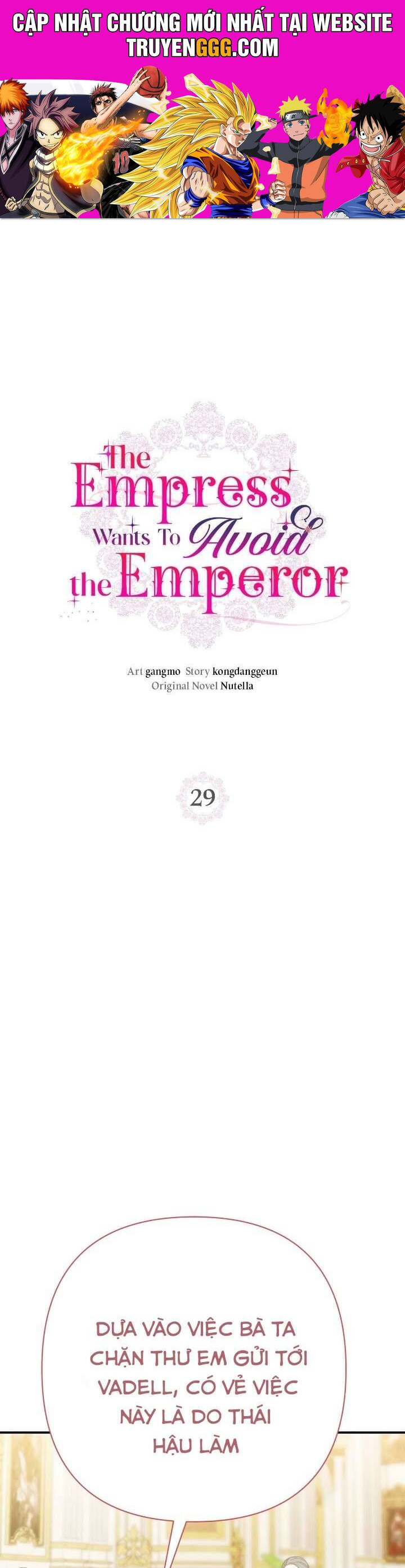 Tuy Là Hoàng Hậu, Nhưng Tôi Muốn Né Hoàng Đế Chapter 29 - Trang 2