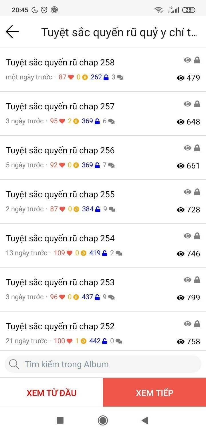 Tuyệt Sắc Quyến Rũ: Quỷ Y Chí Tôn Chapter 202 - Trang 2
