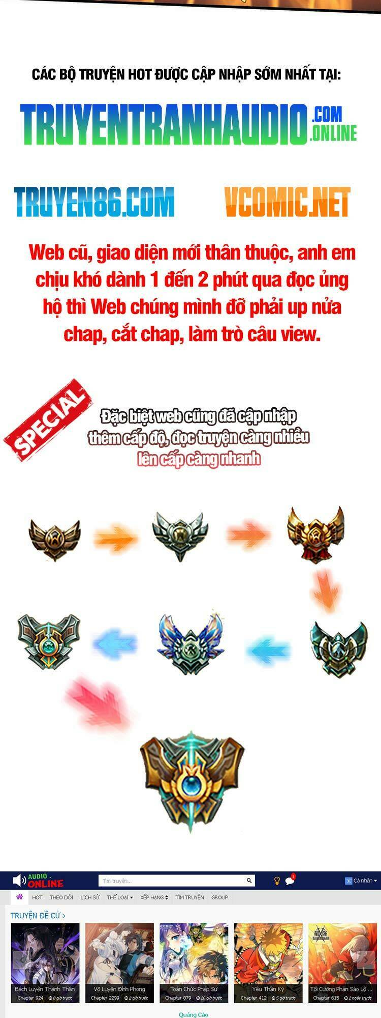 Tuyệt Thế Võ Thần Chapter 490 - Trang 2