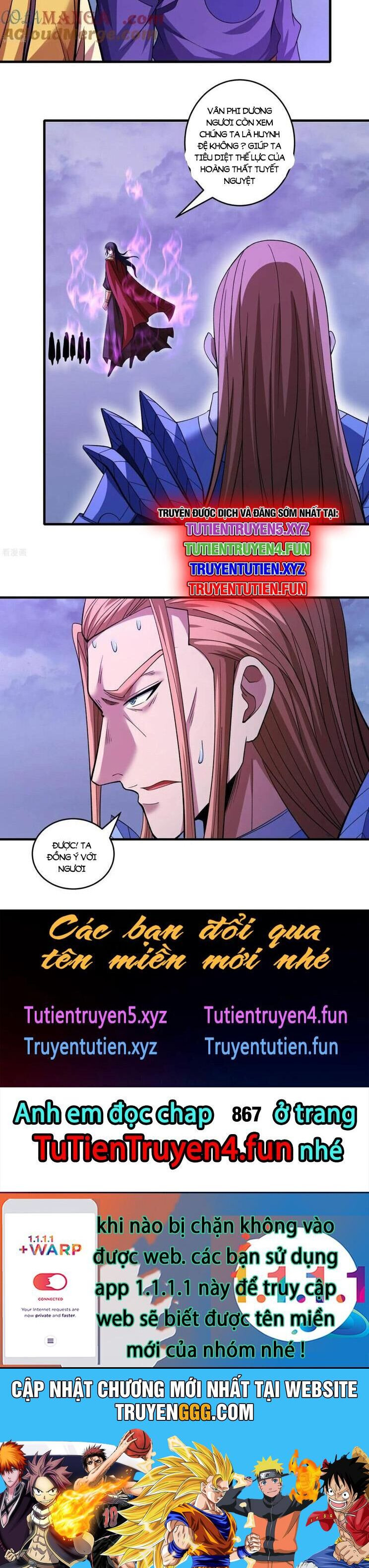 Tuyệt Thế Võ Thần Chapter 866 - Trang 2