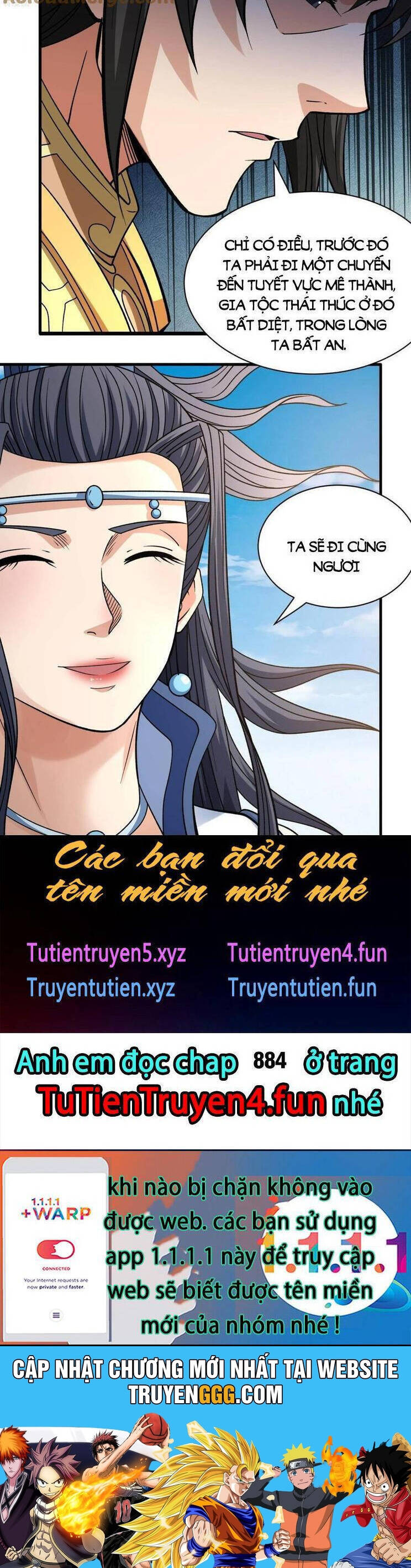 Tuyệt Thế Võ Thần Chapter 883 - Trang 2
