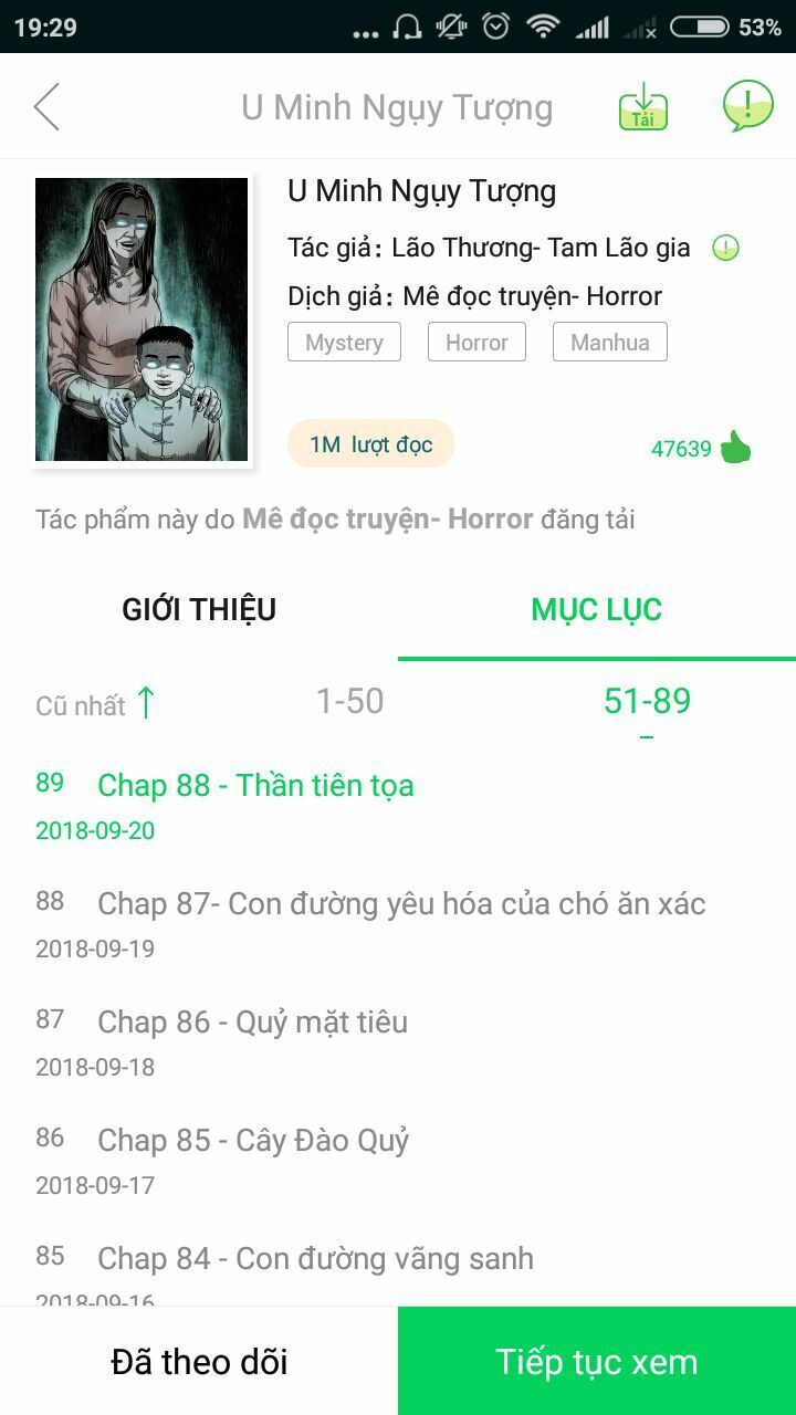 U Minh Ngụy Tượng Chapter 36 - Trang 2