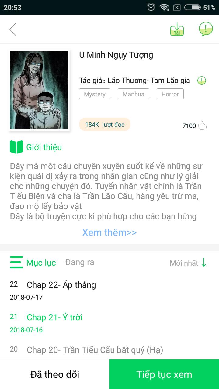 U Minh Ngụy Tượng Chapter 7 - Trang 2