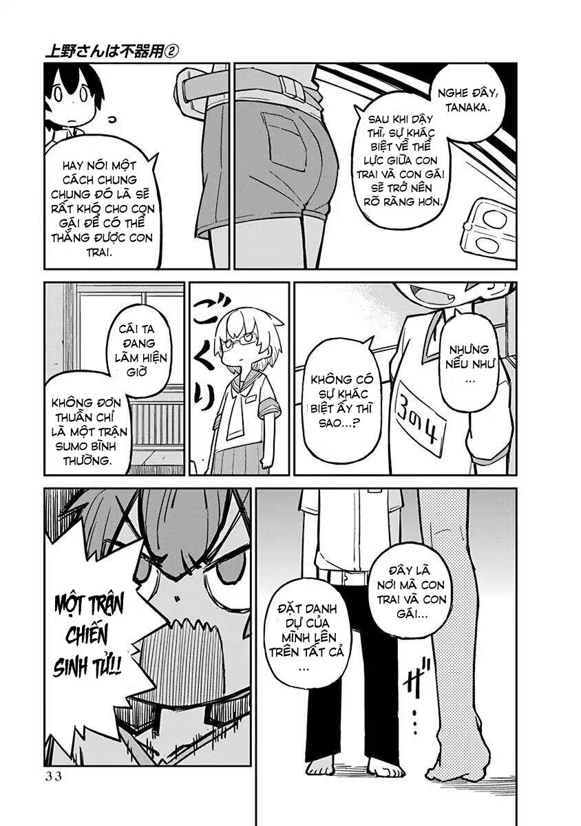 Ueno-San Wa Bukiyou Chapter 12 - Trang 2