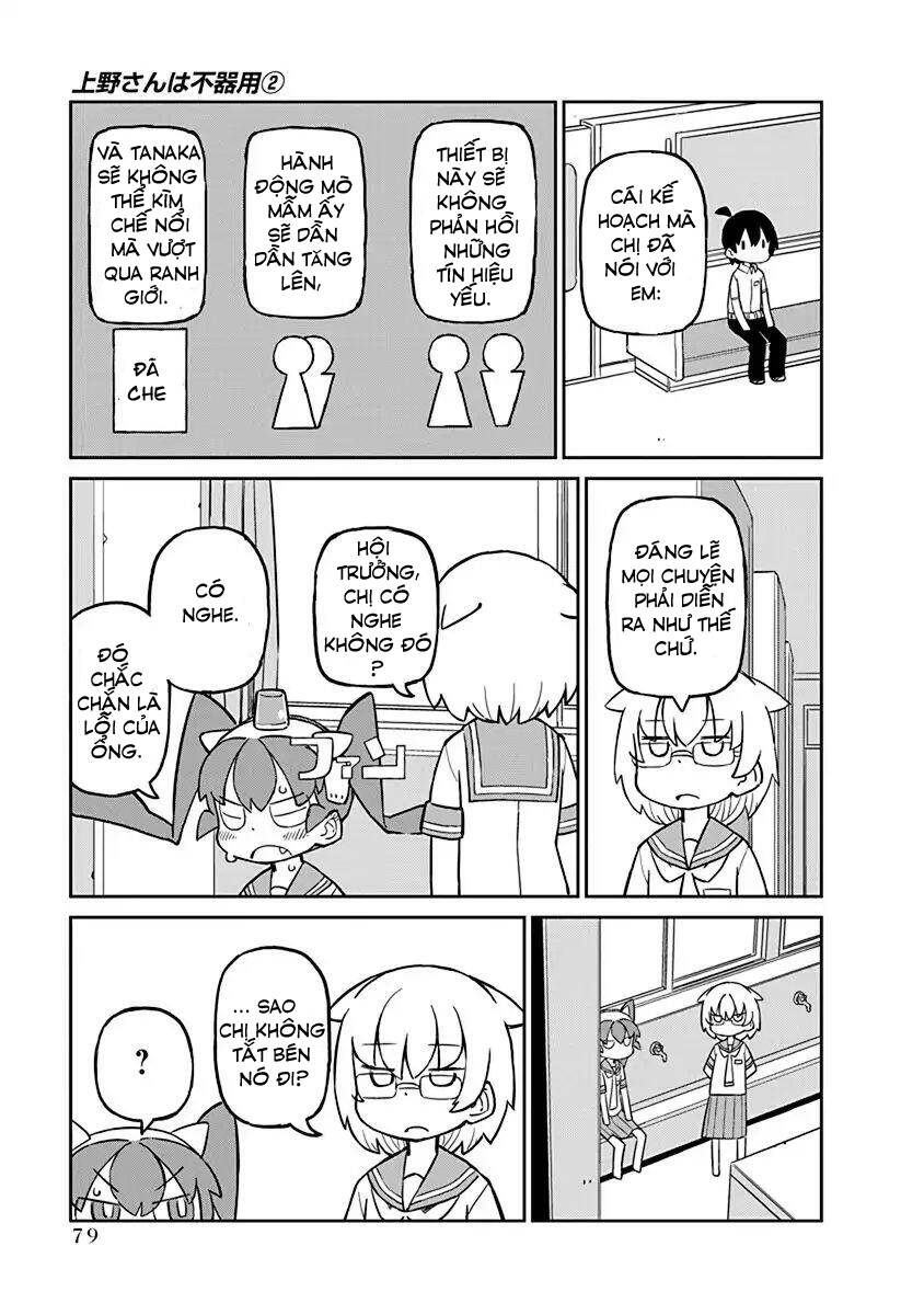 Ueno-San Wa Bukiyou Chapter 15 - Trang 2
