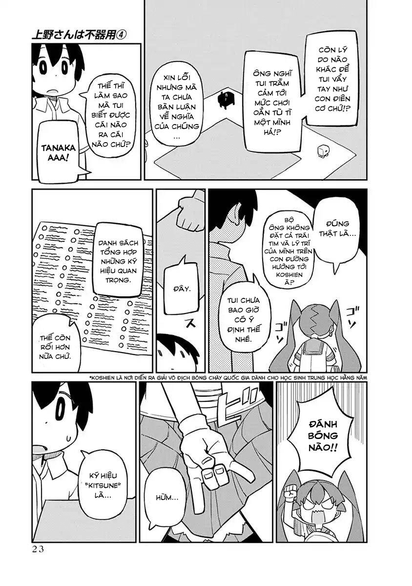 Ueno-San Wa Bukiyou Chapter 31 - Trang 2