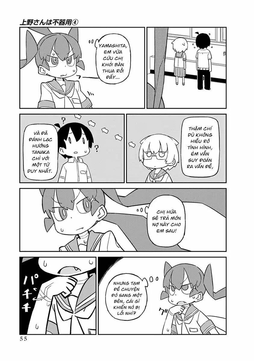 Ueno-San Wa Bukiyou Chapter 34 - Trang 2