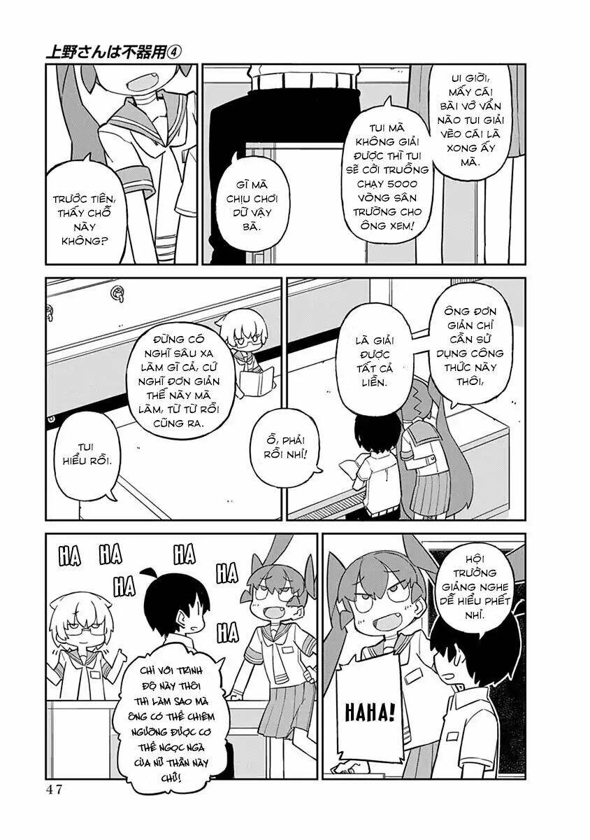 Ueno-San Wa Bukiyou Chapter 34 - Trang 2