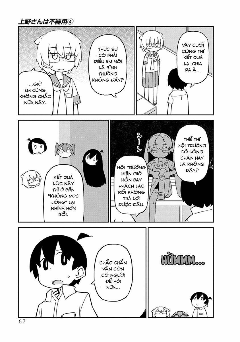 Ueno-San Wa Bukiyou Chapter 35 - Trang 2