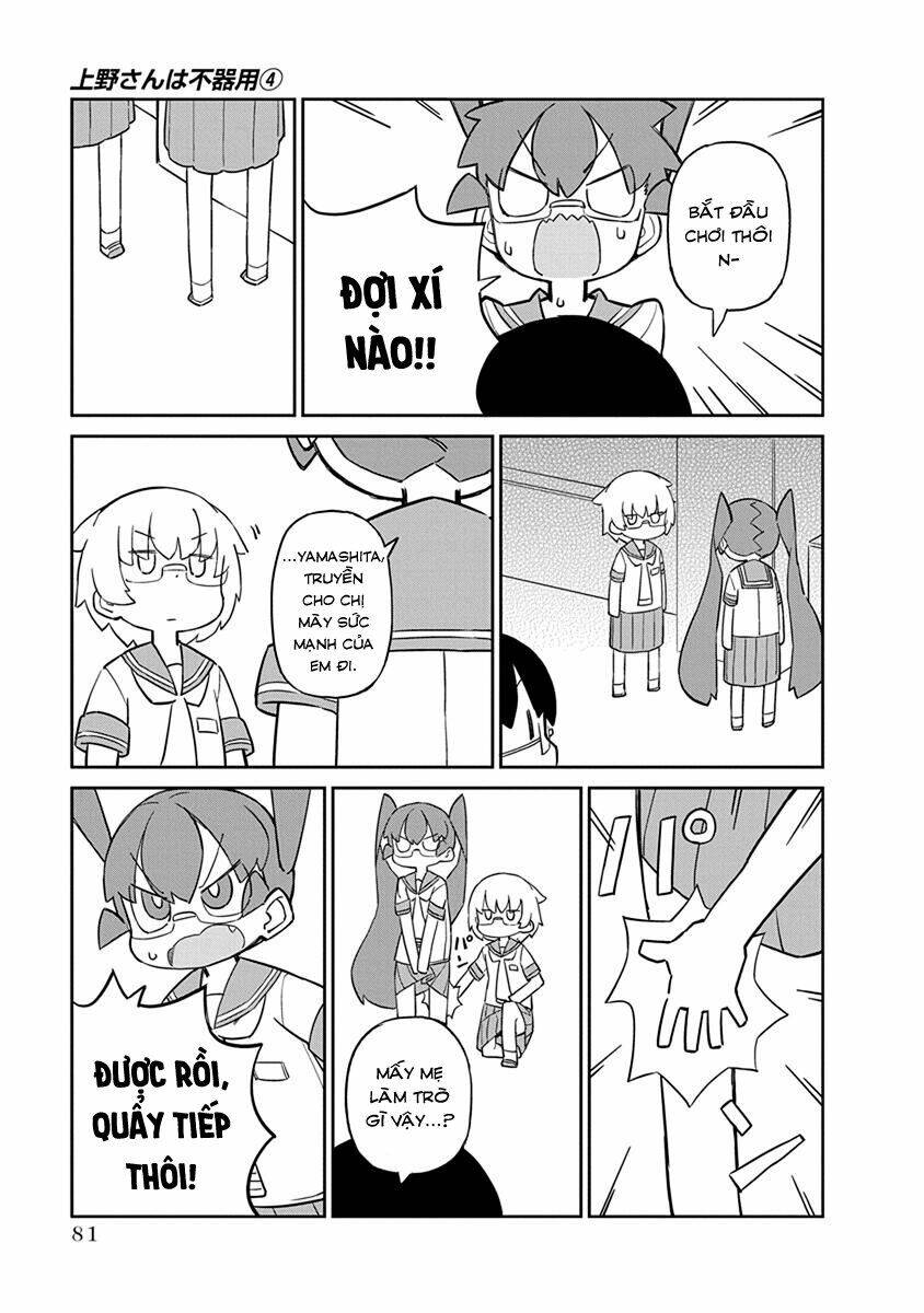 Ueno-San Wa Bukiyou Chapter 36 - Trang 2