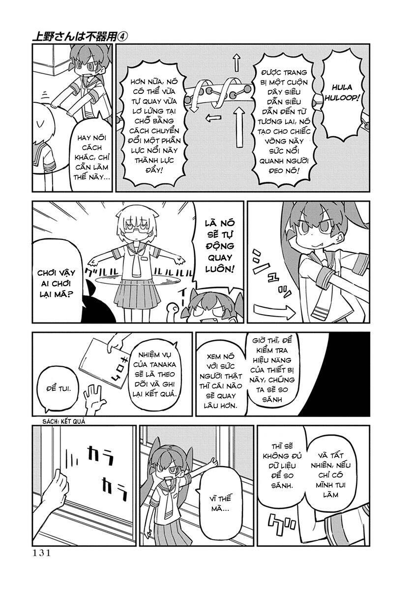 Ueno-San Wa Bukiyou Chapter 40 - Trang 2