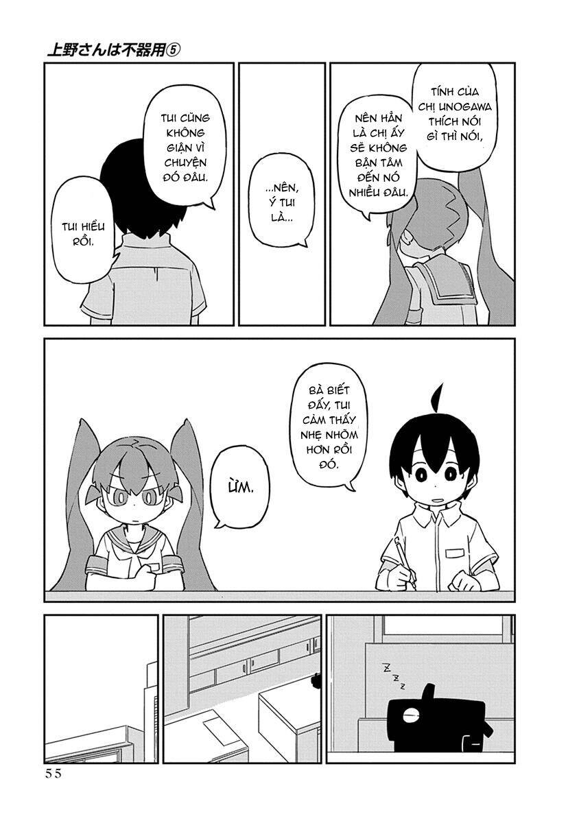 Ueno-San Wa Bukiyou Chapter 44 - Trang 2