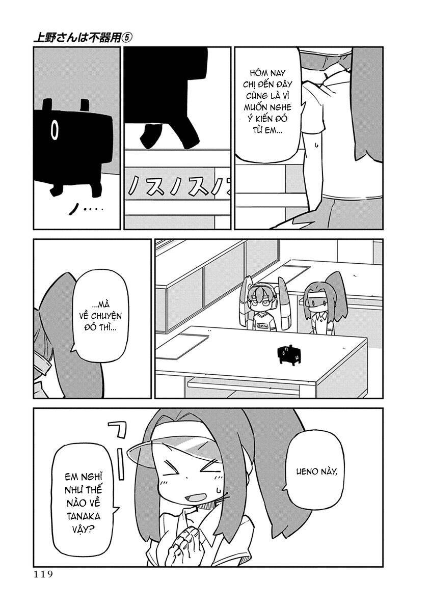 Ueno-San Wa Bukiyou Chapter 49 - Trang 2