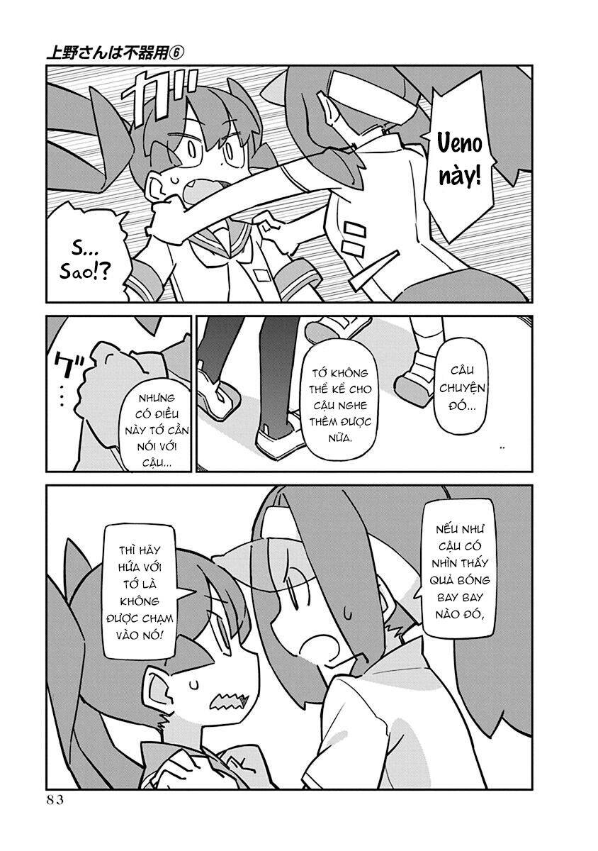 Ueno-San Wa Bukiyou Chapter 56 - Trang 2