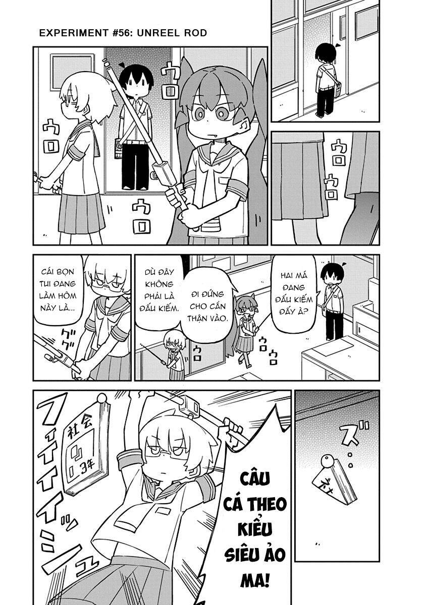 Ueno-San Wa Bukiyou Chapter 56 - Trang 2